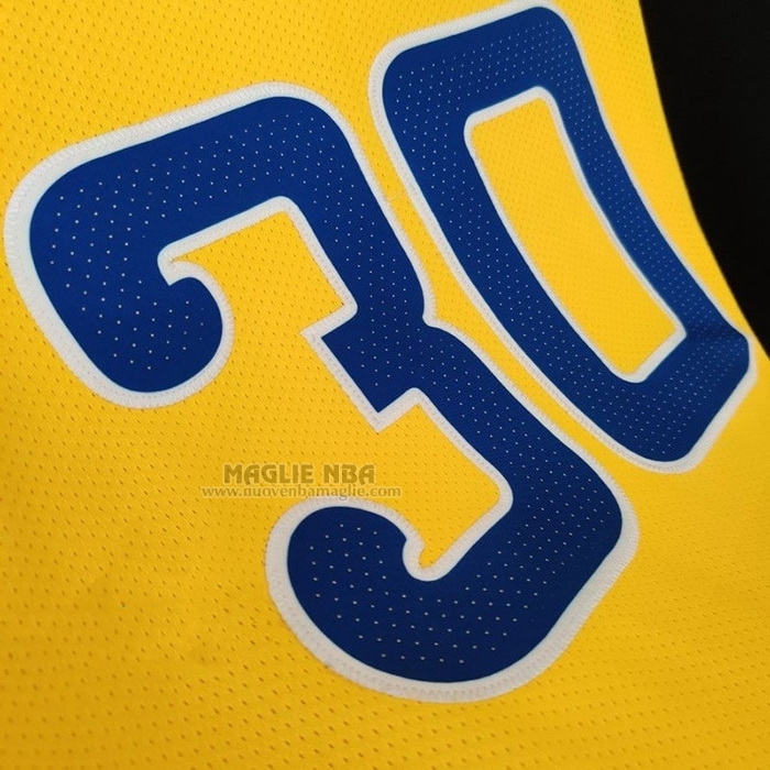 Maglia
 Stephen Curry NO 30 Golden State Warriors Hardwood Classic Autentico
 Giallo
